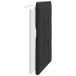 vidaXL Pernă pentru tăblie pat, Zadar, negru și alb, 100cm, piele artificială