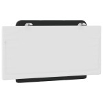 vidaXL Pernă pentru tăblie pat, Zadar, negru și alb, 100cm, piele artificială