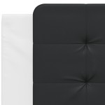 vidaXL Pernă pentru tăblie pat, Zadar, negru și alb, 100cm, piele artificială