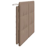 vidaXL Pernă pentru tăblie de pat, cappuccino 140 cm piele artificială