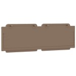 vidaXL Pernă pentru tăblie pat, cappuccino, 160 cm, piele artificială vidaXL Pernă pentru tăblie pat, cappuccino, 160 cm, piele artificială