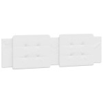 vidaXL Pernă pentru tăblie pat, Zadar, alb, 183 cm, piele artificială