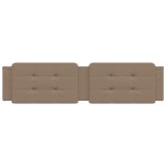 vidaXL Pernă pentru tăblie pat, Zadar, cappuccino, 200 cm, piele artificială