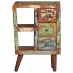 vidaXL Dulap, 55x30x80 cm, lemn masiv reciclat