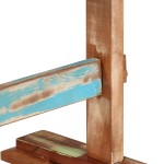vidaXL Masă de bucătărie, 110x55x78 cm, lemn masiv reciclat