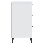 vidaXL Dulap „VIKEN”, alb, 80x40x80 cm, lemn prelucrat vidaXL Dulap „VIKEN”, alb, 80x40x80 cm, lemn prelucrat