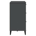 vidaXL Dulap „VIKEN”, gri antracit, 80x40x80 cm, lemn prelucrat vidaXL Dulap „VIKEN”, gri antracit, 80x40x80 cm, lemn prelucrat