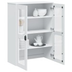 vidaXL Dulap superior „VIKEN”, alb, lemn prelucrat