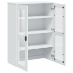 vidaXL Dulap superior „VIKEN”, alb, lemn prelucrat