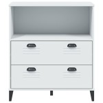 vidaXL Bibliotecă „VIKEN”, alb, 80x40x90 cm, lemn prelucrat vidaXL Bibliotecă „VIKEN”, alb, 80x40x90 cm, lemn prelucrat