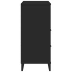 vidaXL Bibliotecă „VIKEN”, negru, 80x40x90 cm, lemn prelucrat vidaXL Bibliotecă „VIKEN”, negru, 80x40x90 cm, lemn prelucrat
