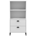 vidaXL Bibliotecă „VIKEN”, alb, 60x35x123 cm, lemn prelucrat vidaXL Bibliotecă „VIKEN”, alb, 60x35x123 cm, lemn prelucrat