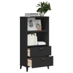 vidaXL Bibliotecă „VIKEN”, negru, 60x35x123 cm, lemn prelucrat vidaXL Bibliotecă „VIKEN”, negru, 60x35x123 cm, lemn prelucrat