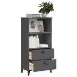 vidaXL Bibliotecă „VIKEN”, gri antracit, 60x35x123 cm, lemn prelucrat vidaXL Bibliotecă „VIKEN”, gri antracit, 60x35x123 cm, lemn prelucrat