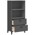 vidaXL Bibliotecă „VIKEN”, gri antracit, 60x35x123 cm, lemn prelucrat vidaXL Bibliotecă „VIKEN”, gri antracit, 60x35x123 cm, lemn prelucrat