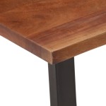 vidaXL Măsuță de cafea, maro miere, 110x55x40 cm, lemn masiv acacia vidaXL Măsuță de cafea, maro miere, 110x55x40 cm, lemn masiv acacia