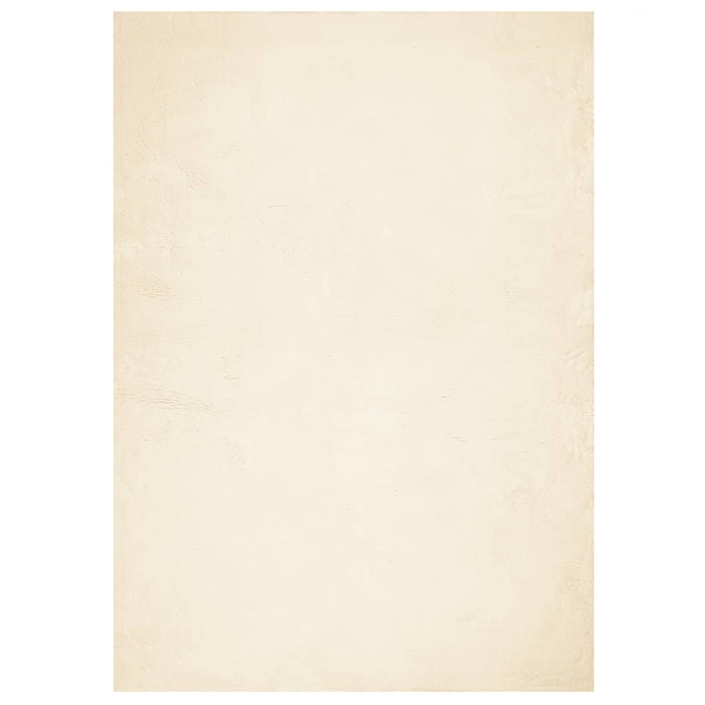 vidaXL Covor HUARTE, fir scurt, moale și lavabil, crem, 200x280 cm
