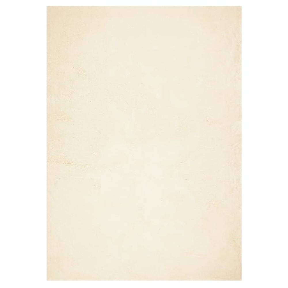 vidaXL Covor HUARTE, fir scurt, moale și lavabil, crem, 240x340 cm