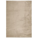 vidaXL Covor HUARTE, fir scurt, moale și lavabil, nisipiu, 160x230 cm