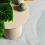 vidaXL Covor HUARTE, fir scurt, moale și lavabil, albastru, 160x160 cm