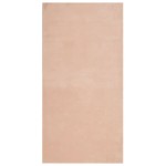 vidaXL Covor HUARTE, fir scurt, moale și lavabil, roz pudră, 100x200cm