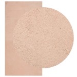 vidaXL Covor HUARTE, fir scurt, moale și lavabil, roz pudră, 100x200cm