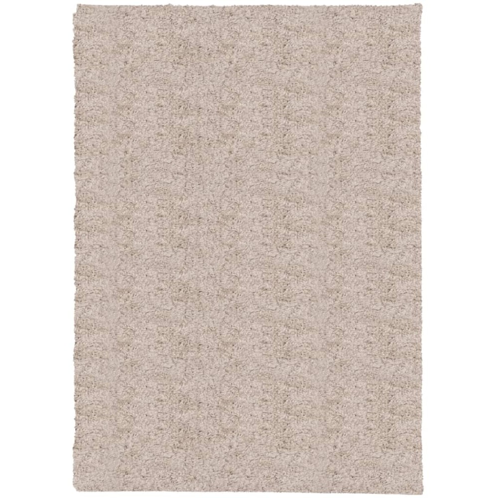 vidaXL Covor pufos "PAMPLONA" cu fire înalte, bej modern, 200x280 cm