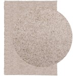 vidaXL Covor pufos "PAMPLONA" cu fire înalte, bej modern, 200x280 cm
