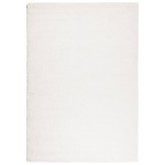 vidaXL Covor pufos "PAMPLONA" cu fire înalte, crem modern, 140x200 cm