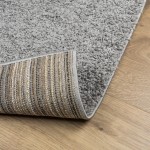 vidaXL Covor pufos "PAMPLONA" cu fire înalte, gri modern, 80x250 cm vidaXL Covor pufos "PAMPLONA" cu fire înalte, gri modern, 80x250 cm
