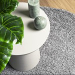 vidaXL Covor pufos "PAMPLONA" cu fire înalte, gri modern, 80x250 cm vidaXL Covor pufos "PAMPLONA" cu fire înalte, gri modern, 80x250 cm