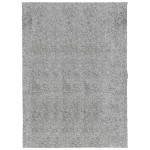 vidaXL Covor pufos "PAMPLONA" cu fire înalte, gri modern, 140x200 cm vidaXL Covor pufos "PAMPLONA" cu fire înalte, gri modern, 140x200 cm