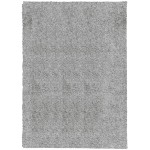 vidaXL Covor pufos "PAMPLONA" cu fire înalte, gri modern, 200x280 cm