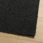 vidaXL Covor pufos "PAMPLONA" cu fire înalte, negru modern, 120x170 cm vidaXL Covor pufos "PAMPLONA" cu fire înalte, negru modern, 120x170 cm