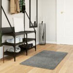 vidaXL Covor pufos "PAMPLONA" cu fire înalte, verde modern, 60x110 cm vidaXL Covor pufos "PAMPLONA" cu fire înalte, verde modern, 60x110 cm