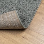 vidaXL Covor pufos "PAMPLONA" cu fire înalte, verde modern, 120x170 cm