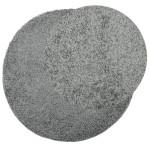 vidaXL Covor pufos "PAMPLONA" cu fire înalte, verde modern, Ø 100 cm vidaXL Covor pufos "PAMPLONA" cu fire înalte, verde modern, Ø 100 cm