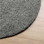 vidaXL Covor pufos "PAMPLONA" cu fire înalte, verde modern, Ø 160 cm vidaXL Covor pufos "PAMPLONA" cu fire înalte, verde modern, Ø 160 cm