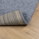 vidaXL Covor pufos "PAMPLONA" fire înalte albastru modern 160x160 cm vidaXL Covor pufos "PAMPLONA" fire înalte albastru modern 160x160 cm