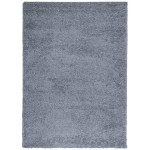 vidaXL Covor pufos "PAMPLONA" fire înalte, albastru modern 200x280 cm
