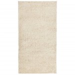 vidaXL Covor pufos "PAMPLONA" cu fire înalte, auriu modern, 80x150 cm