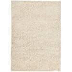 vidaXL Covor pufos "PAMPLONA" cu fire înalte, auriu modern, 200x280 cm