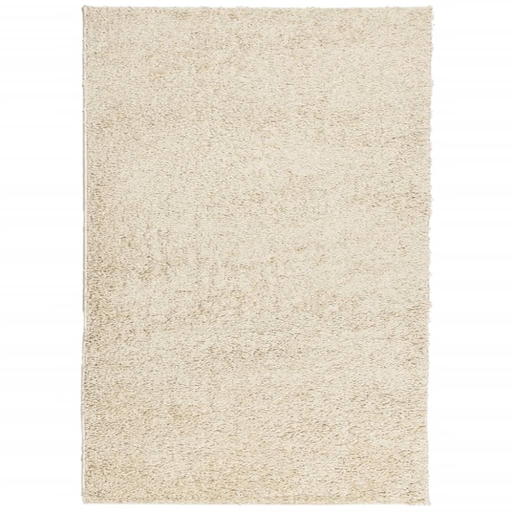 vidaXL Covor pufos "PAMPLONA" cu fire înalte, auriu modern, 240x340 cm