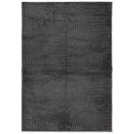 vidaXL Covor "IZA" aspect scandinav cu fire scurte, antracit,140x200cm
