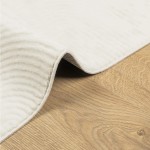 vidaXL Covor "IZA" aspect scandinav, cu fire scurte, crem, 80x150 cm vidaXL Covor "IZA" aspect scandinav, cu fire scurte, crem, 80x150 cm