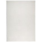 vidaXL Covor "IZA" aspect scandinav, cu fire scurte, crem, 160x230 cm