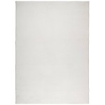 vidaXL Covor "IZA" aspect scandinav, cu fire scurte, crem, 240x340 cm