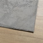 vidaXL Covor "IZA" aspect scandinav, cu fire scurte, gri, 200x280 cm vidaXL Covor "IZA" aspect scandinav, cu fire scurte, gri, 200x280 cm