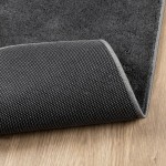 vidaXL Covor „OVIEDO”, fire scurte, antracit, 80x150 cm vidaXL Covor „OVIEDO”, fire scurte, antracit, 80x150 cm