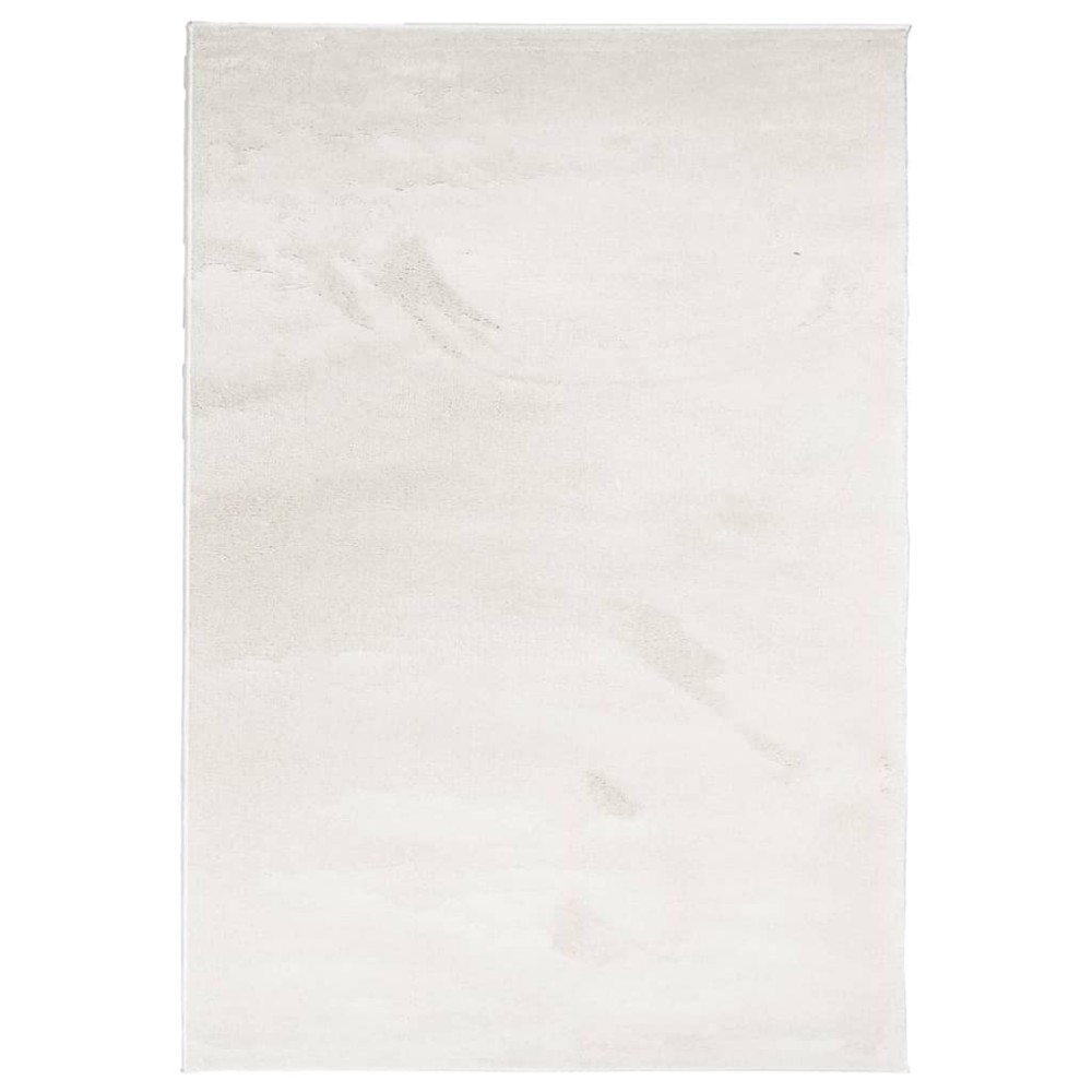 vidaXL Covor „OVIEDO”, fire scurte, bej, 120x170 cm